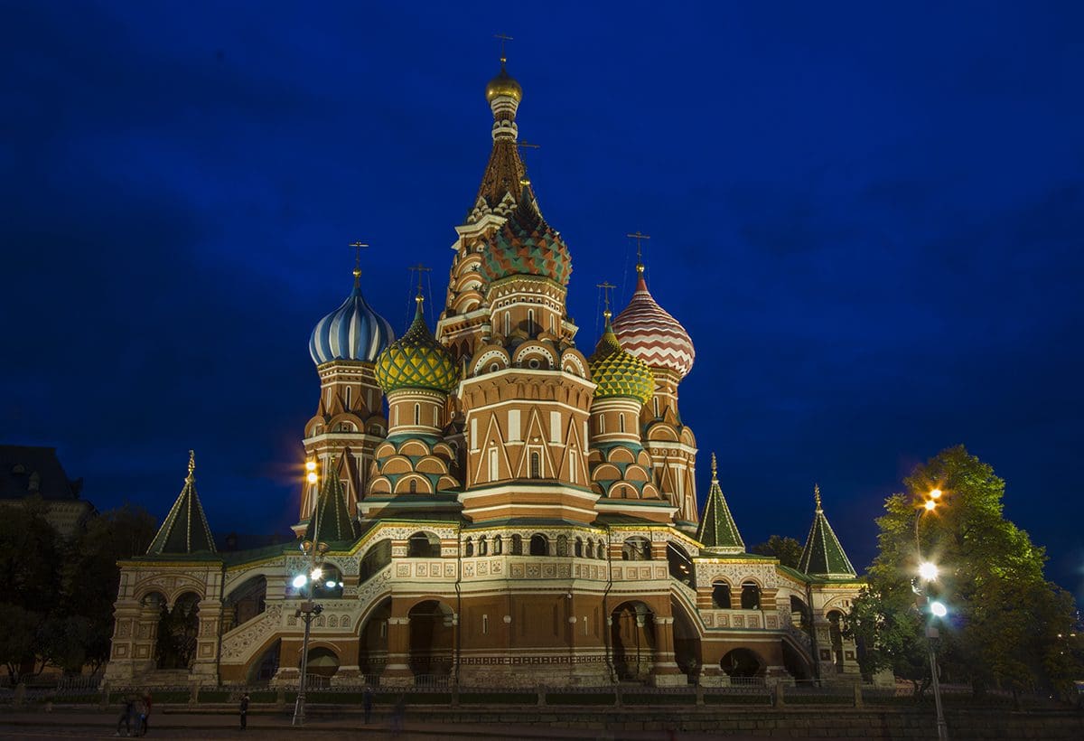 St basil's cathedral in moscow.